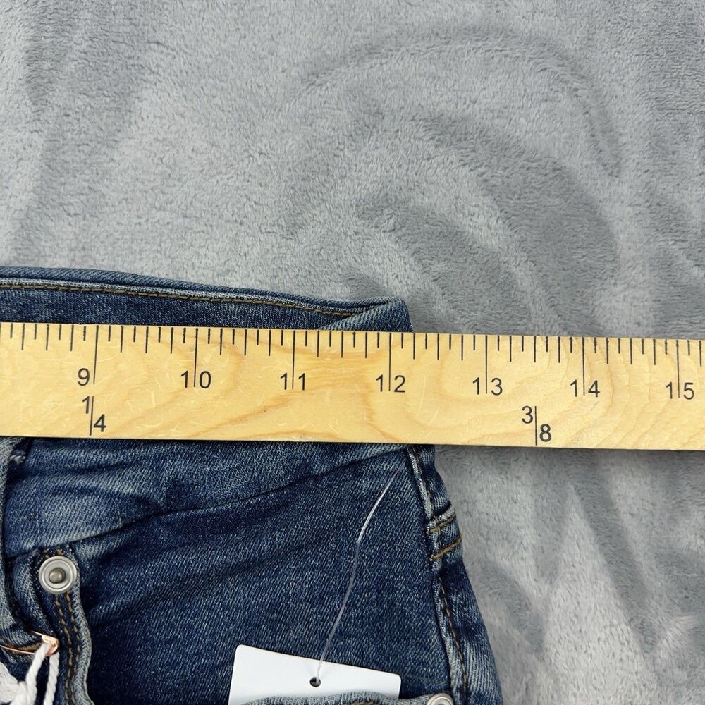 GOOD AMERICAN Good Petite Flare Jeans Women's Size Size 4/27 Blue Stretch NWT - Picture 9 of 12